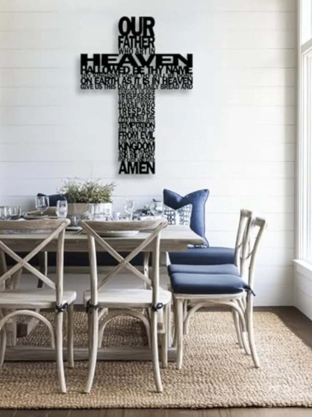 BRAND NEW Metal Cross Wall